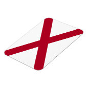 vlag van de staat Alabama Magneet (Linkerzijde)