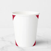 vlag van de staat Alabama Papieren Bekers (Rechts)