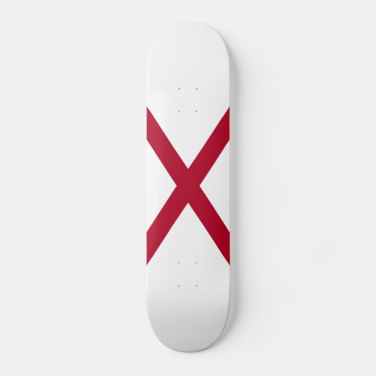 vlag van de staat Alabama Persoonlijk Skateboard (Voorkant)