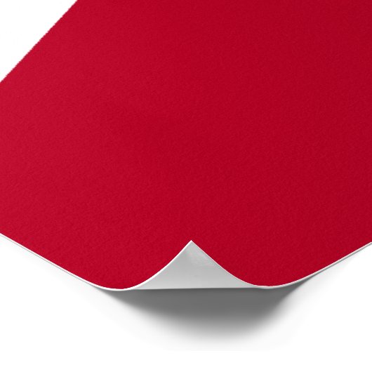 vlag van de staat Alabama Poster (Hoek)