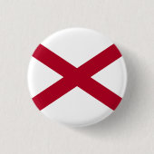 vlag van de staat Alabama Ronde Button 3,2 Cm (Voorkant)