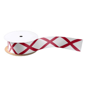 vlag van de staat Alabama Satijnen Lint