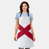 vlag van de staat Alabama Schort (Gedragen)