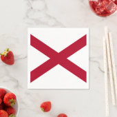 vlag van de staat Alabama Servetten (Insitu)