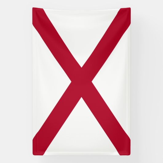vlag van de staat Alabama Spandoek (Verticaal)