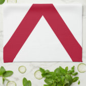 vlag van de staat Alabama Theedoek (Gevouwen)