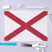 vlag van de staat Alabama Tissuepapier (Craft)