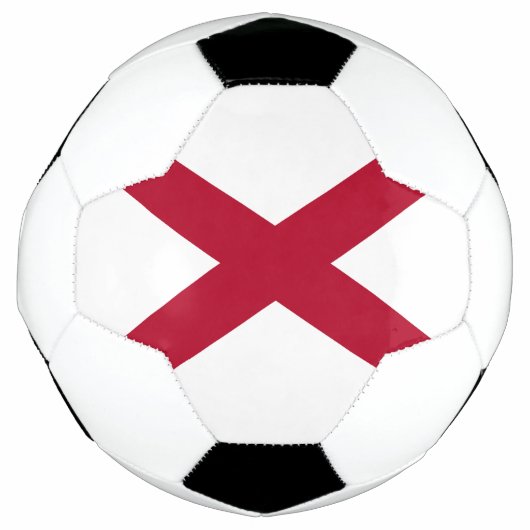 vlag van de staat Alabama Voetbal (Voorkant)