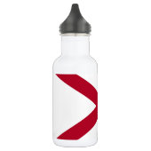 vlag van de staat Alabama Waterfles (Links)