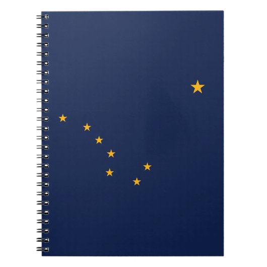 vlag van de staat Alaska Notitieboek (Voorkant)