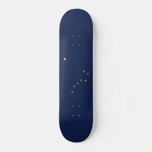 vlag van de staat Alaska Persoonlijk Skateboard (Voorkant)