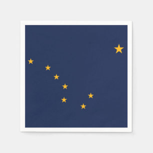vlag van de staat Alaska Servet