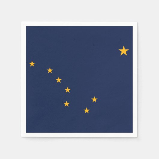 vlag van de staat Alaska Servet (Voorkant)