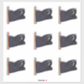 Vlag van de staat Alaska Sticker (Vel)