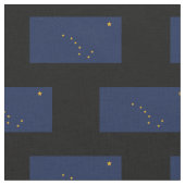 vlag van de staat Alaska Stof (Close Up)
