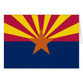 Vlag van de staat Arizona (Voorkant Horizontaal)