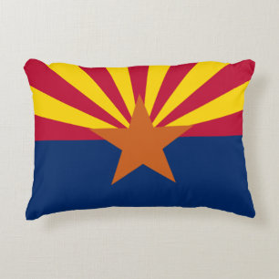 Vlag van de staat Arizona Accent Kussen