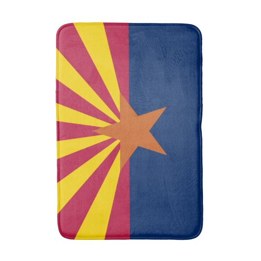 Vlag van de staat Arizona Badmat (Voorkant Verticaal)