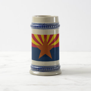 Vlag van de staat Arizona Bierpul