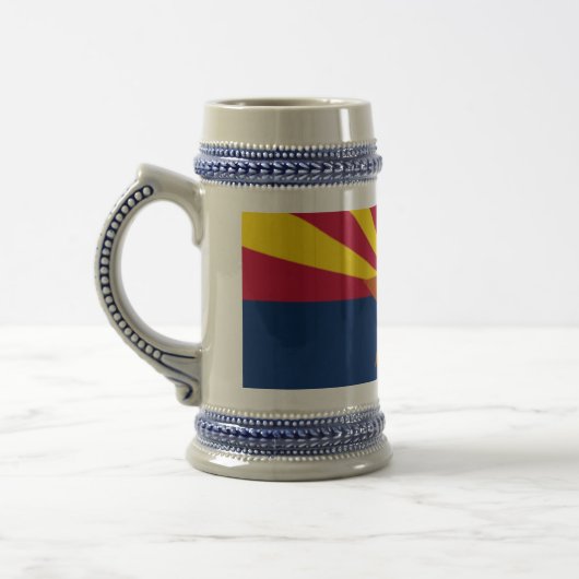 Vlag van de staat Arizona Bierpul (Links)