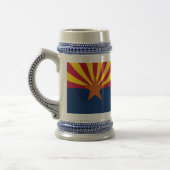 Vlag van de staat Arizona Bierpul (Links)