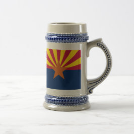 Vlag van de staat Arizona Bierpul