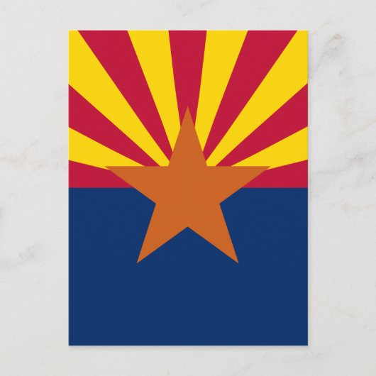 Vlag van de staat Arizona Briefkaart (Voorkant)