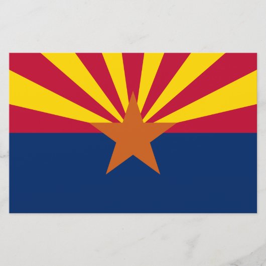 Vlag van de staat Arizona Briefpapier (Voorkant)