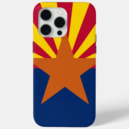 Vlag van de staat Arizona Case-Mate iPhone Case (Achterkant)