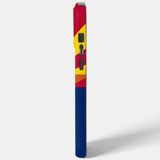 Vlag van de staat Arizona Case-Mate iPhone Case (Achterkant / Links)