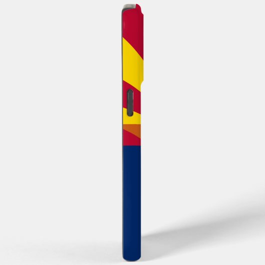 Vlag van de staat Arizona Case-Mate iPhone Case (Achterkant / Rechts)