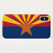 Vlag van de staat Arizona Case-Mate iPhone Case (Achterkant (horizontaal))