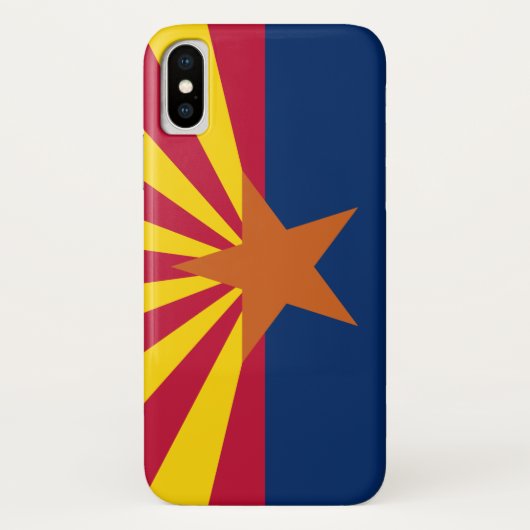 Vlag van de staat Arizona Case-Mate iPhone Case (Achterkant)