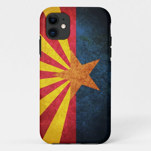 Vlag van de staat Arizona Case-Mate iPhone Case (Achterkant)