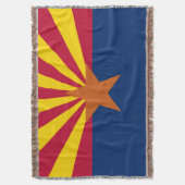 Vlag van de staat Arizona Deken (Voorkant Verticaal)