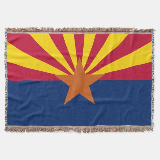 Vlag van de staat Arizona Deken (Voorkant)