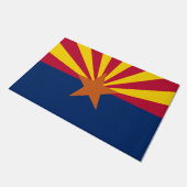 Vlag van de staat Arizona Deurmat (Schuin)