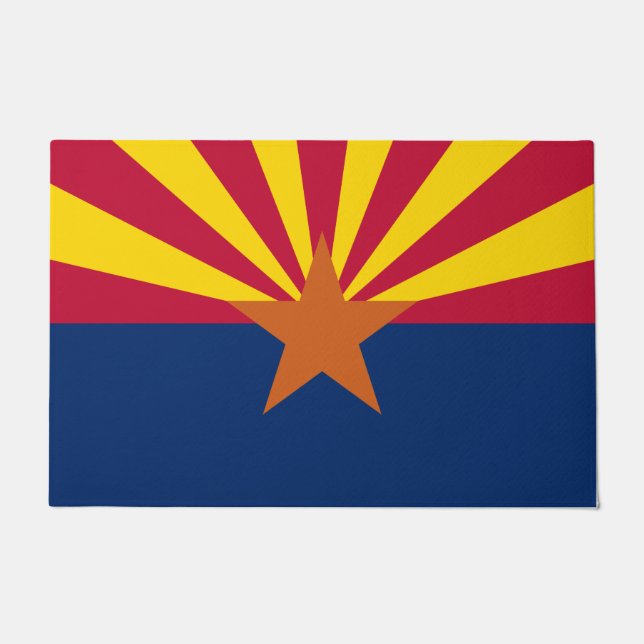Vlag van de staat Arizona Deurmat (Voorkant)