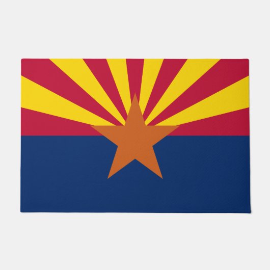 Vlag van de staat Arizona Deurmat (Voorkant)