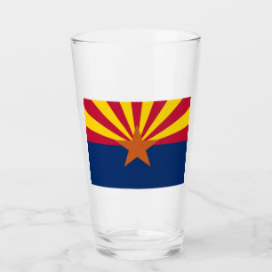 Vlag van de staat Arizona Glas
