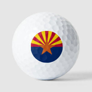 Vlag van de staat Arizona Golfballen