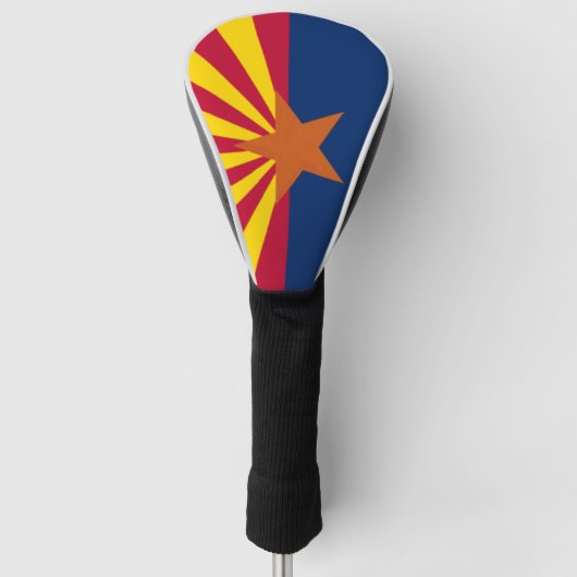 Vlag van de staat Arizona Golfheadcover (Voorkant)