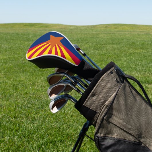 Vlag van de staat Arizona Golfheadcover (Insitu)