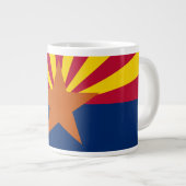 Vlag van de staat Arizona Grote Koffiekop (Voorkant rechts)