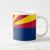 Vlag van de staat Arizona Grote Koffiekop (Rechts)