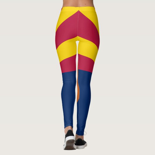 Vlag van de staat Arizona Leggings (Achterkant)