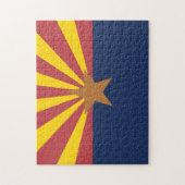 Vlag van de staat Arizona Legpuzzel (Verticaal)
