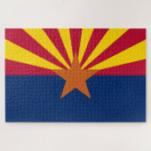 Vlag van de staat Arizona Legpuzzel (Horizontaal)