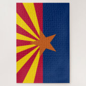 Vlag van de staat Arizona Legpuzzel (Verticaal)