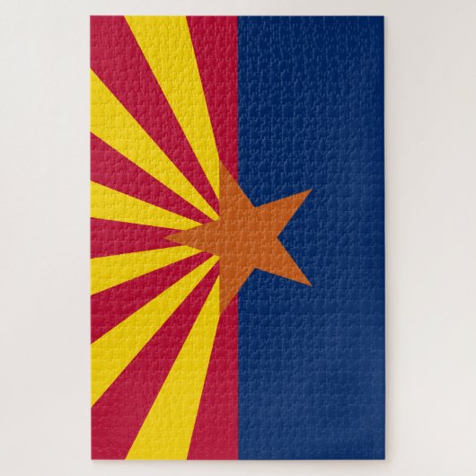 Vlag van de staat Arizona Legpuzzel (Verticaal)